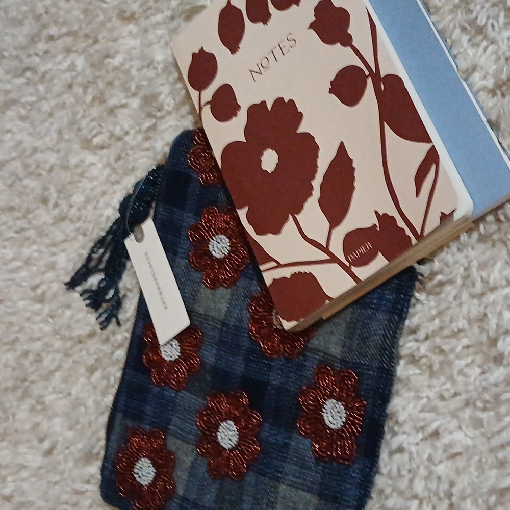 NWT ANTHROPOLOGIE BEADED BAG /NOTE BOOK - Picture 8 of 15